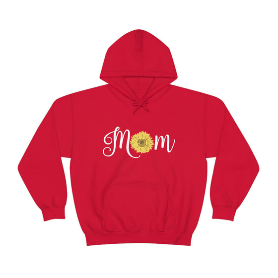 Chill Stitch – Mom Sunflower - Unisex Hooded Hoodie Sweatshirt – Embrace Your Vibe