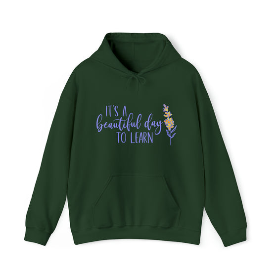 Teacher Life Hoodie | Teaching Day To Learn | Unisex Hooded Hoodie Sweatshirt