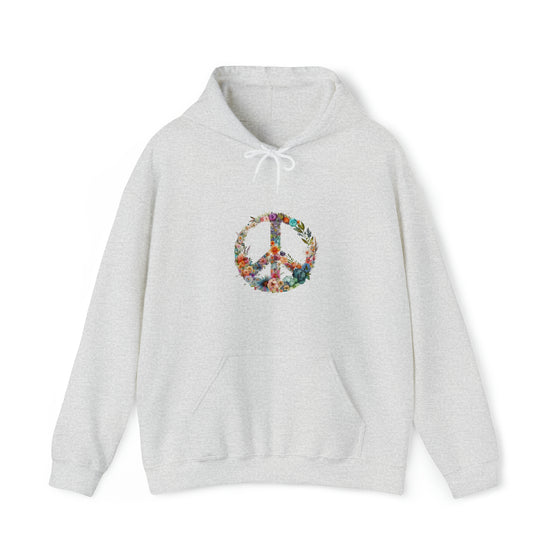 Flower Piece Symbol Sweatshirt | V2 Watercolor | Unisex Hooded Hoodie Sweatshirt