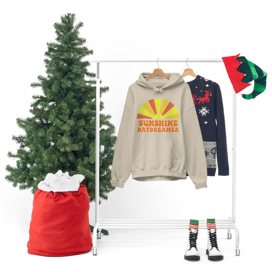 Chill Stitch – Sunshine Day Dreamer - Unisex Hooded Hoodie Sweatshirt – Embrace Your Vibe