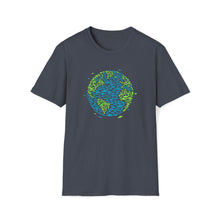  Abstract Shirt | UFO Invasion Earth Life | Abstract Unisex Soft Style Tee T-Shirt