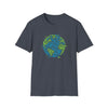 Abstract Shirt | UFO Invasion Earth Life | Abstract Unisex Soft Style Tee T-Shirt