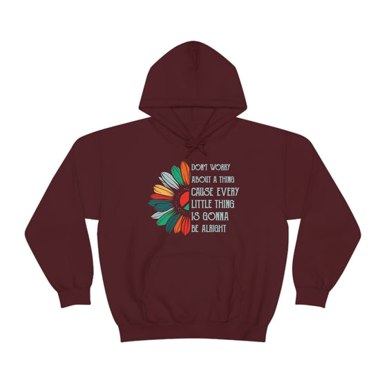 Don’t Worry About a Thing Sweatshirt | Unisex Hooded Hoodie Sweatshirt