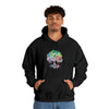 Lake Sweatshirt | Tree of Life Watercolor V4 Color Burst | Unisex Hooded Hoodie Sweatshirt