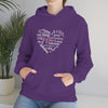 Chill Stitch – Mom Heart Descriptions - Unisex Hooded Hoodie Sweatshirt – Embrace Your Vibe