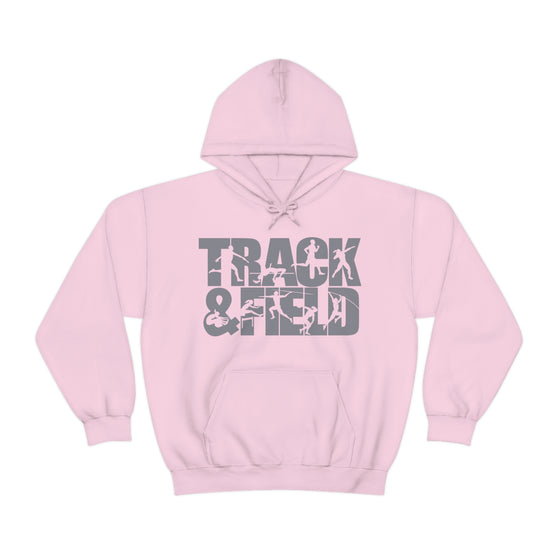 Chill Stitch – Track & Field Sport - Unisex Hooded Hoodie Sweatshirt – Embrace Your Vibe