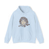 Jim Morrison | Unisex Hooded Hoodie Sweatshirt | Calligram Word Design