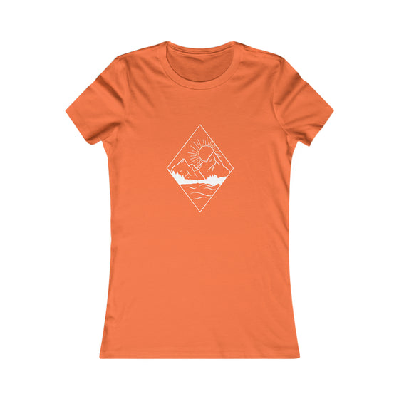 Beach Lake Life Mountain Peaks | Women’s Bella Canvas  T-shirt | Soft Style Tee T-Shirt | Embrace Your Vibe