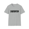 Badminton Sporting Name Athlete Silhouettes  |  Unisex Soft Style T-Shirt | Embrace Your Vibe