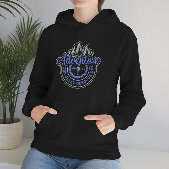 Adventure The Great Outdoors | Unisex Hooded Hoodie Sweatshirt | Embrace Your Vibe