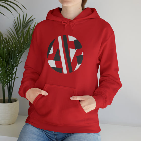 Abstract Shapes V20 | Abstract | Minimalist | Modern  Unisex Hooded Hoodie Sweatshirt | Embrace Your Vibe