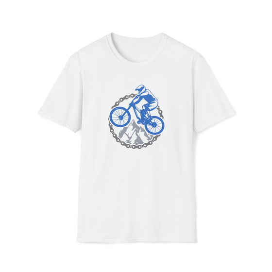 Bike Shirt | MTB Chain Mountain Mountain Biking | Unisex Soft style T-Shirt