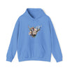 Sweatshirt | Highland Cow Watercolor V1 Western Cowgirl | Unisex Hooded Hoodie Sweatshirt