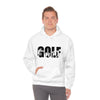 Chill Stitch – Golf Sport - Unisex Hooded Hoodie Sweatshirt – Embrace Your Vibe