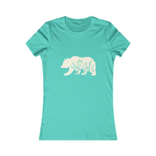  Bear Wildflowers Wilderness Camping Nature | Women’s Bella Canvas | Mama Bear | Soft Style Tee T-Shirt | Embrace Your Vibe