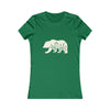 Bear Wildflowers Wilderness Camping Nature | Women’s Bella Canvas | Mama Bear | Soft Style Tee T-Shirt | Embrace Your Vibe