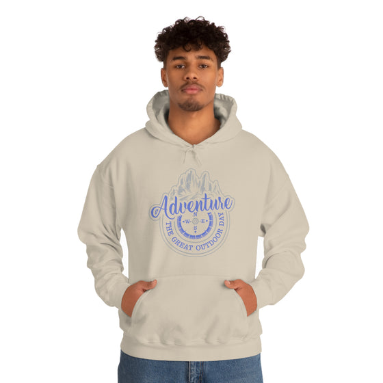 Adventure The Great Outdoors | Unisex Hooded Hoodie Sweatshirt | Embrace Your Vibe