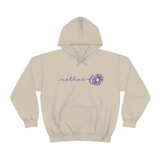 Chill Stitch – Mother Flower Stem - Unisex Hooded Hoodie Sweatshirt – Embrace Your Vibe