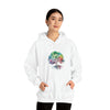 Lake Sweatshirt | Tree of Life Watercolor V4 Color Burst | Unisex Hooded Hoodie Sweatshirt