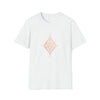 Abstract Diamond Seeing Eye Shapes V35  |  Unisex Soft Style Tee T-Shirt  |  Embrace Your Vibe