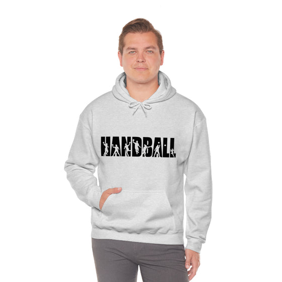 Chill Stitch – Handball Sport - Unisex Hooded Hoodie Sweatshirt – Embrace Your Vibe