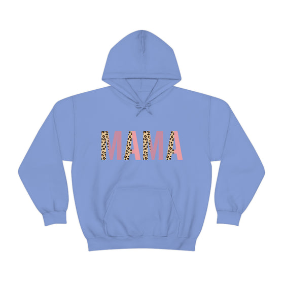 Chill Stitch – Mama Leopard - Unisex Hooded Hoodie Sweatshirt – Embrace Your Vibe