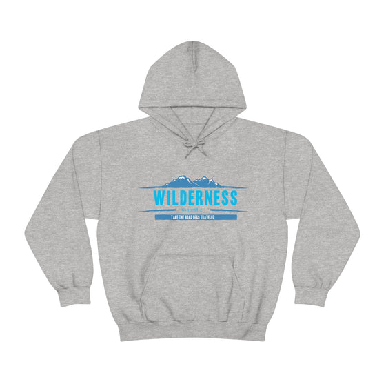 Chill Stitch – Wilderness Road Less Traveled - Unisex Hooded Hoodie Sweatshirt – Embrace Your Vibe