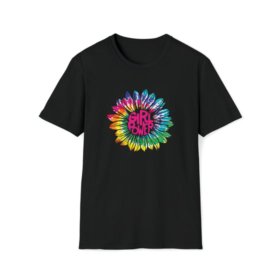 Girl Power Hippie Shirt | Earth Peace Designs | Unisex Soft Style T-Shirt