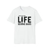 Bike Shirt | MTB Mountain Bike Life Behind Bars Biking Freedom | Unisex Soft Style Tee T-Shirt