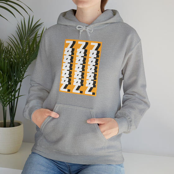 Abstract Shapes V1 Horizontal Scribe | Abstract | Minimalist | Modern  Unisex Hooded Hoodie Sweatshirt | Embrace Your Vibe