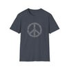 Music Shirt | Rhyme In Peace Symbol | Abstract Unisex Soft Style Tee T-Shirt