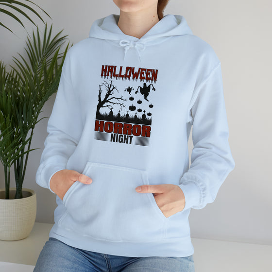 Halloween Sweatshirt  | Horror Night | Unisex Hooded Hoodie Sweatshirt