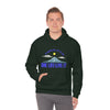 Chill Stitch – Mountains One Life Live It - Unisex Hooded Hoodie Sweatshirt – Embrace Your Vibe