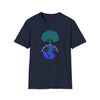 Hippie Shirt | Earth Peace Designs | Unisex Soft Style T-Shirt | World Peace Earth Tree