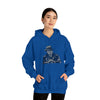 Al Capone | Unisex Hooded Hoodie Sweatshirt | Embrace Your Vibe | Calligram Word Design