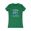 Camping Shirt | Happy Camper Camping | Bella Canvas Women Soft Style Tee T-Shirt