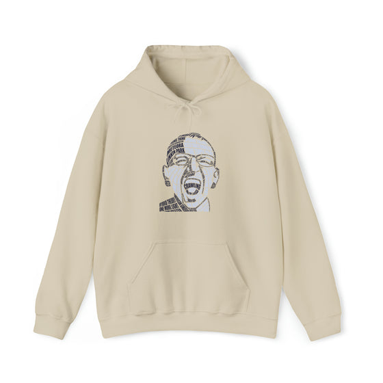 Chester Bennington Sweatshirt | Unisex Hooded Hoodie Sweatshirt | Calligram Word Design