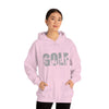 Chill Stitch – Golf Sport - Unisex Hooded Hoodie Sweatshirt – Embrace Your Vibe