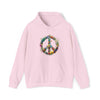 Flower Piece Symbol Sweatshirt | Watercolor Unisex Hooded Hoodie Sweatshirt