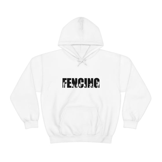 Fencing Sport Sweatshirt | Unisex Hooded Hoodie Sweatshirt