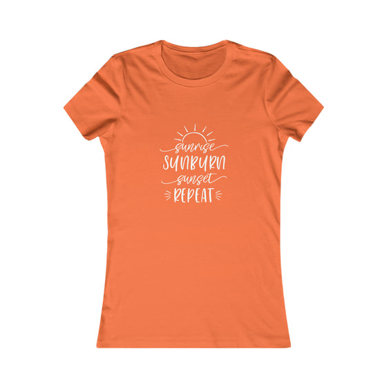 Beach Lake Life Sunrise Sunset | Women’s Bella Canvas Soft Style Tee T-Shirt | Embrace Your Vibe