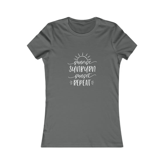 Beach Lake Life Sunrise Sunset | Women’s Bella Canvas Soft Style Tee T-Shirt | Embrace Your Vibe
