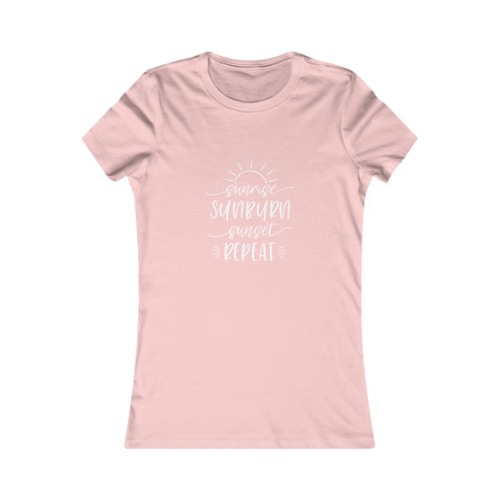 Beach Lake Life Sunrise Sunset | Women’s Bella Canvas Soft Style Tee T-Shirt | Embrace Your Vibe