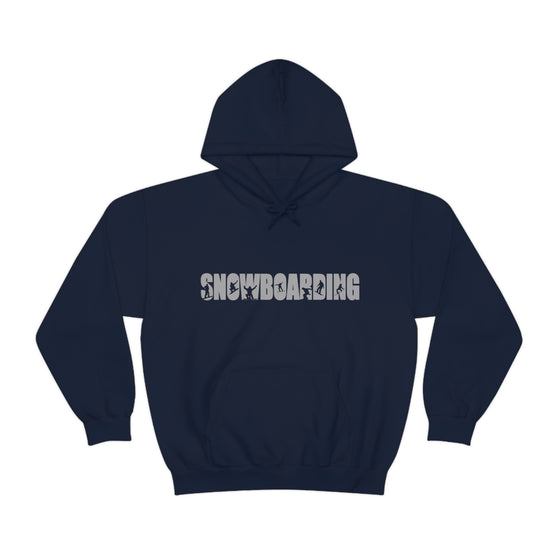 Chill Stitch – Snowboarding Sport - Unisex Hooded Hoodie Sweatshirt – Embrace Your Vibe