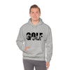 Chill Stitch – Golf Sport - Unisex Hooded Hoodie Sweatshirt – Embrace Your Vibe