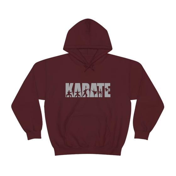 Chill Stitch – Karate Sport - Unisex Hooded Hoodie Sweatshirt – Embrace Your Vibe