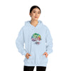 Lake Sweatshirt | Tree of Life Watercolor V4 Color Burst | Unisex Hooded Hoodie Sweatshirt