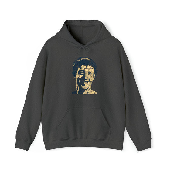 Mark Zuckerberg | Unisex Hooded Hoodie Sweatshirt  | Calligram Word Design