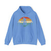 Bike Sweatshirt | MTB Mountain Bike Sunset Sunrise | Unisex Hooded Hoodie Sweatshirt