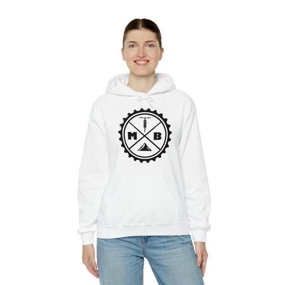 Bike Sweatshirt | MTB Mountain Bike X Rides | Unisex Hooded Hoodie Sweatshirt